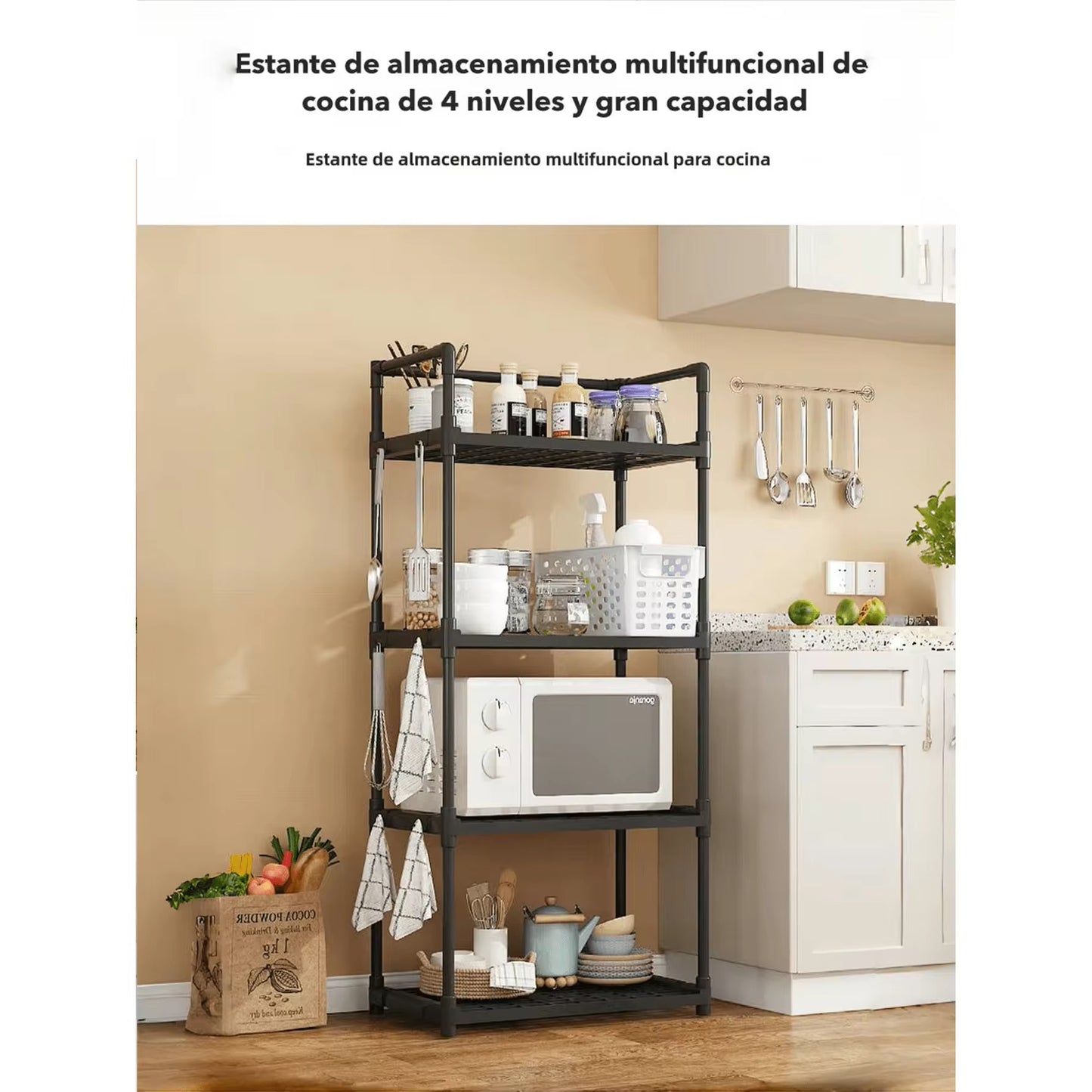 Étagère de rangement de cuisine