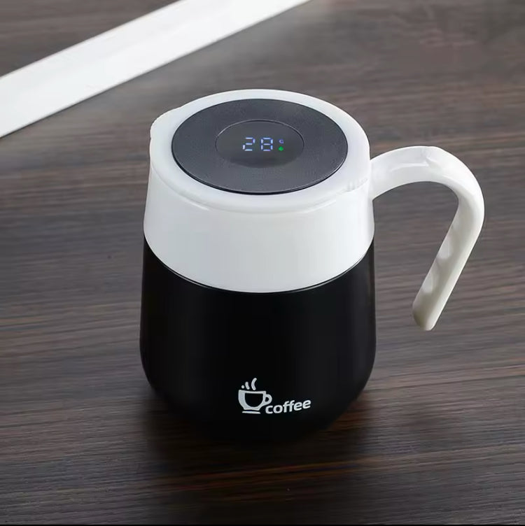 Tasse à café isotherme intelligente en acier inoxydable 304, avec couvercle